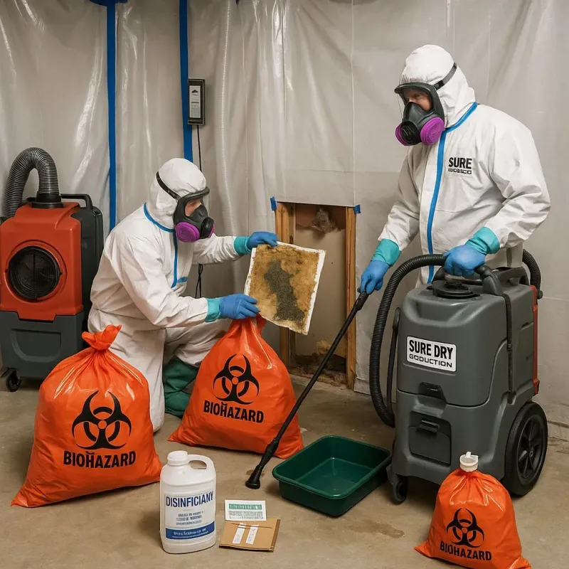 Contaminated Water Handling Protocols process in Winslow, ME